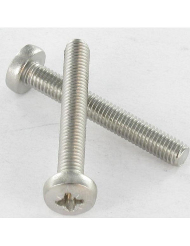 1 x Metalen schroeven bolvormige kopschroef...