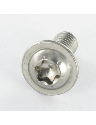 1 x Metalen schroeven bolkop kraagflens TORX...