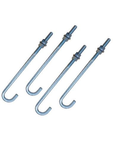 1 x Ankerdraad M24X800 bedraad op 150 + Moer +...