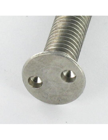 1 x Metalen schroeven Onbreekbaar gefreesde kop...