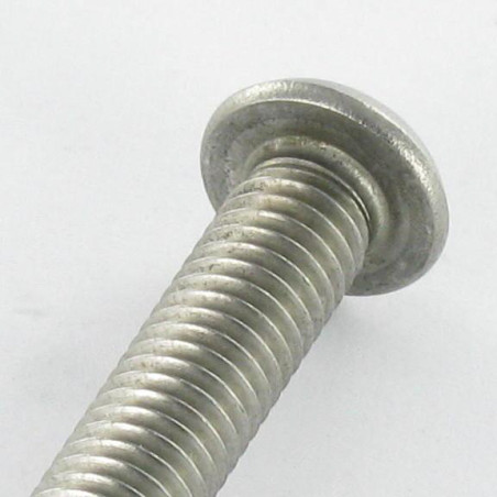1 x Metalen schroeven Onbreekbaar Zeshoekig hol met pen M5X16 RVS A2