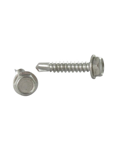 1 x Zelfborende schroef zeskantkop TH 4.8X38...