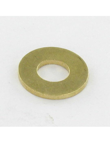 1 x Sluitring plat Messing 7.2X12X2