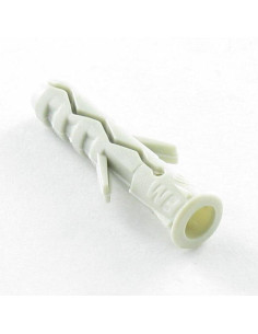 Plug Nylon met kraag 5X25 grijs 2
