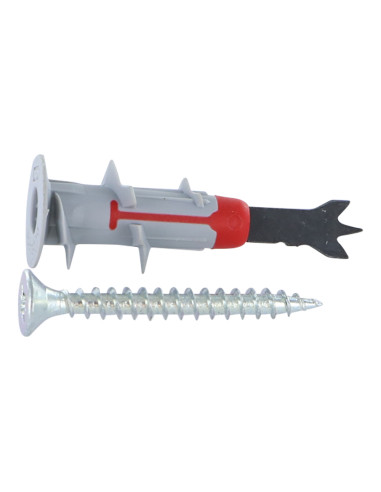 1 x Plug DUOBLADE Fischer met Schroeven 4,5X40