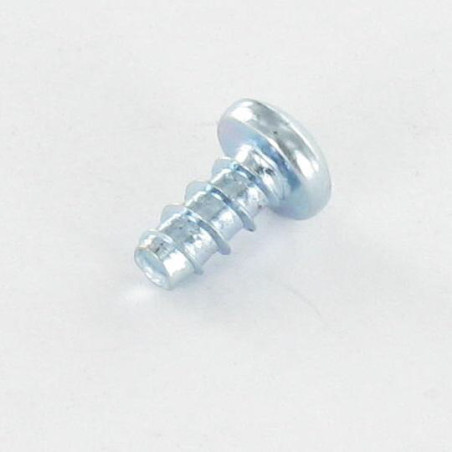 1 x PVC-schroeven DRIELOBE bol cilinderkop Pozi 4X8 FILET45 Wit verzinkt staal