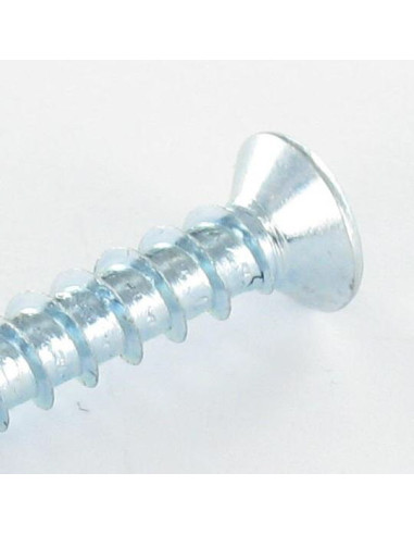 1 x PVC-schroeven DRIELOBE gefreesde kop Pozi...