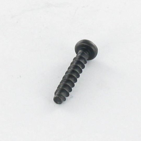 1 x PVC-schroeven DRIELOBE bol cilinderkop Pozi 3X16 FILET45 Zwart gegalvaniseerd staal microschroeven