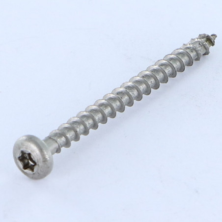 1 x SPAX Houtschroeven ronde kop T-STAR+ TORX T20 volledige draad 4X20 RVS A2