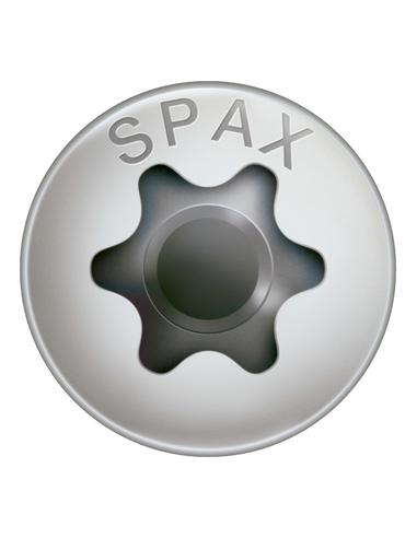 1 x SPAX Houtschroeven gefreesde bolkop T-STAR...