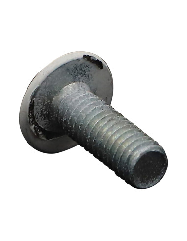 1 x Schroeven Bolkop breed rond Pozi M6X16 Wit...
