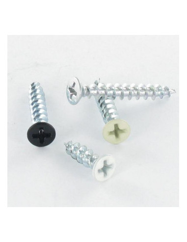 1 x PVC-schroeven 30 gefreesde kop phillips...