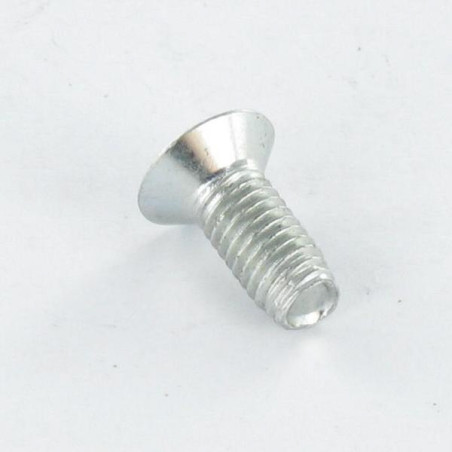 1 x Zelftappende schroef gefreesde kop M4X12 TORX T20 Wit verzinkt staal