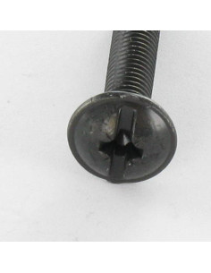 Schroeven Bolkop breed rond Pozi met split M6X16 Zwart... 2