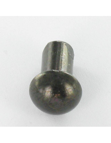 1 x Massieve klinknagel ronde kop 6X12 Zwart...