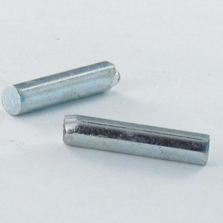 1 x As glad 8X37 Wit verzinkt staal CHANF 2EXTR