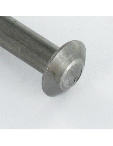 1 x Massieve klinknagel Bolkop / ronde kop 5x8...