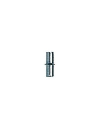 1 x Deuvel rond kraagflens 5X16 Wit verzinkt staal