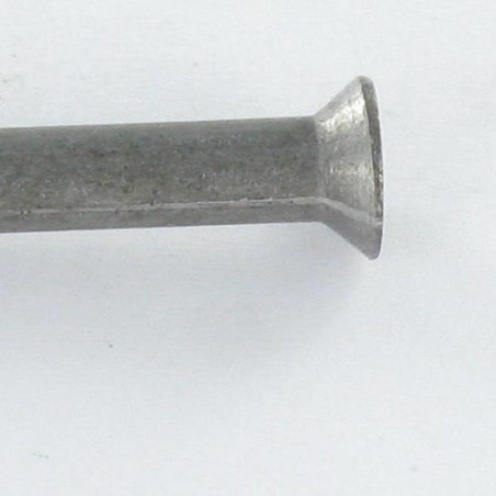 1 x Massieve klinknagel gefreesde kop 5X19 kopdiameter 8 Ruw staal