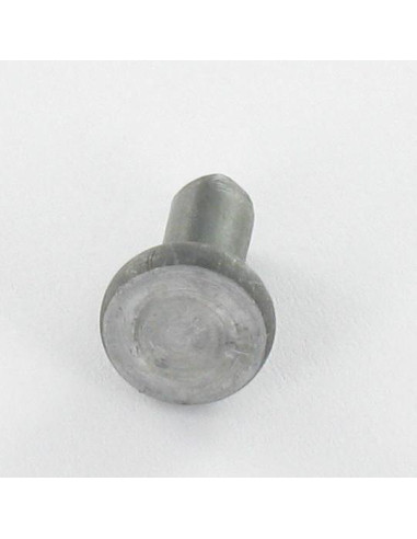 1 x Massieve klinknagel platte kop 4,5 x 7,3...