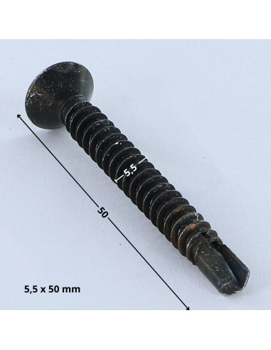 1 x Zelfborende schroef gefreesde kop TORX T25...