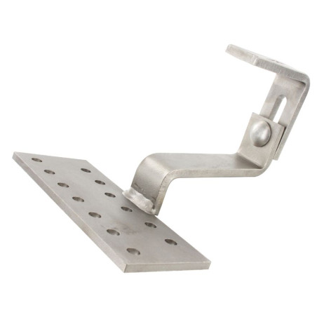 1 x Haak voor zonnepaneel 180x70x6 /8 RVS A2