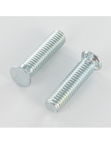 1 x Metalen schroeven gefreesde kop kartel...