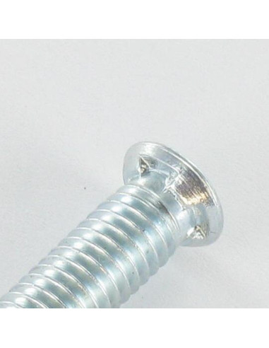 1 x Metalen schroeven gefreesde kop kartel...