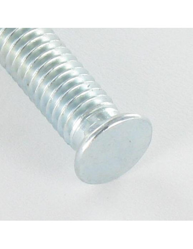1 x Metalen schroeven gefreesde kop kartel...