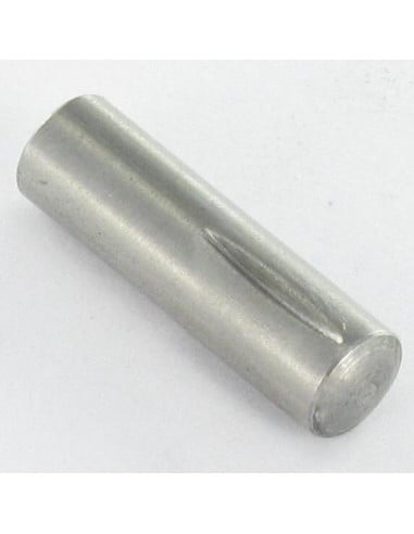 1 x Insteekbare gegroefde pin RVS A1 G05 3X25