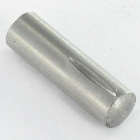 1 x Insteekbare gegroefde pin RVS A1 G05 6X20