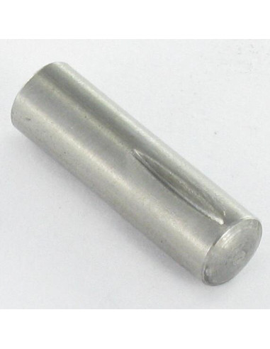 1 x Insteekbare gegroefde pin RVS A1 G05 4X25
