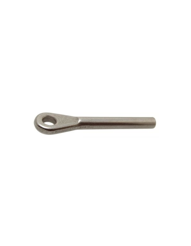 1 x Bit to om te klinken to oog A4 RVS diameter 5