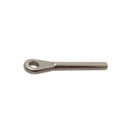 1 x Bit to om te klinken to oog A4 RVS diameter 5