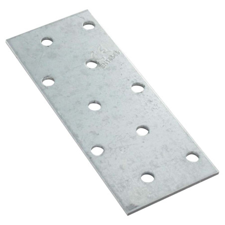 1 x Koppelplaat verzinkt Wit verzinkt staal sendzimir 60X240 dikte 2