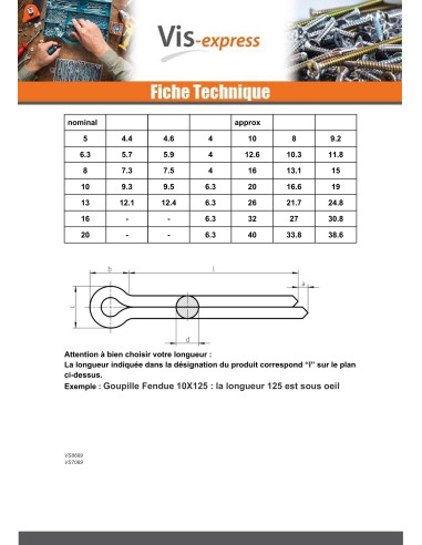 1 x Splitpen split A4 RVS 3.2X28