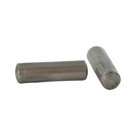1 x Insteekbare gegroefde pin RVS A1 G05 6X30