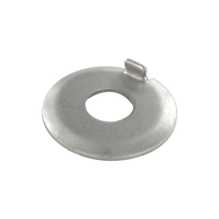 1 x Borgring met uitwendige nok RVS A2 13X30X1.2 Type F 4.5