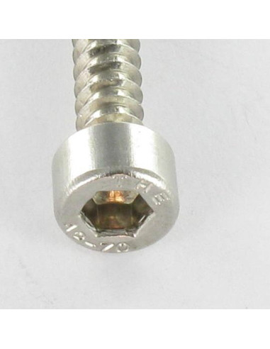 1 x Metaalplaatschroef CHC BTR RVS A2 4.8X38