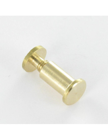 1 x Schroeven Hulsmoer M4 Messing voor...