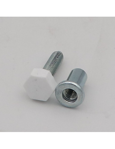 1 x Stelpoot instelling PREMONTE +CT wit 6X30...