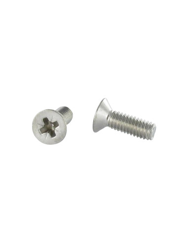 1 x Metalen schroeven gefreesde kop Phillips 2...