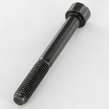 1 x Metalen schroeven CHC BTR M5X25 Klasse 8.8 sleutel van 4 Zwart gegalvaniseerd staal