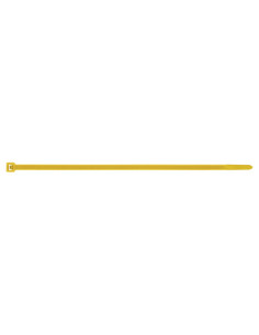 Slangenklem RVS Nylon Geel 3.6X140