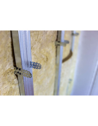 1 x U-vormige hanger voor 47 profielen Wit...