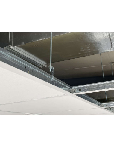 1 x OPONTHOUD HOEK NEP PLAFOND 5 Wit verzinkt...