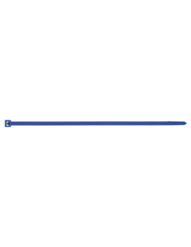 1 x Slangenklem RVS Nylon blauw 3.6X200