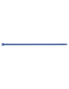 Slangenklem RVS Nylon blauw 3.6X140