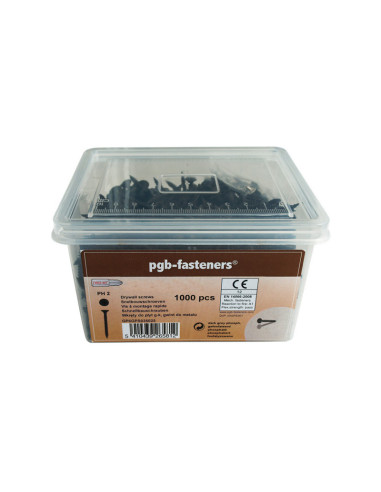 1 x Emmer met 800 Gipsplaatschroeven Phillips 2...