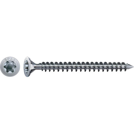 1 x SPAX Houtschroeven gefreesde kop TORX T40 8X260 volledige draad WIROX